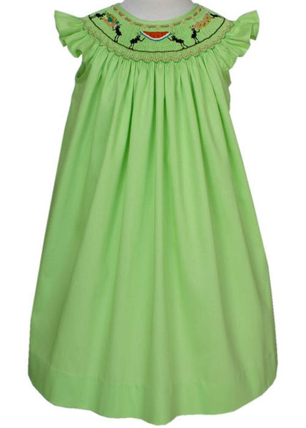 apolina Iris smock picninc check 9-11Y