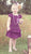 Felicity Purple Corduroy Party Dress--Carousel Wear - 3