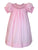 Baby Girls Pink Easter Dress Hand Smocked Bishop 