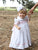 Hand smocked and embroidered special occasion girls dress 
