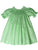 Lime Bright Green Everyday Special Occasion Summer Spring smocked bishop dress for girls