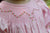 Baby Girls Smocked Pink Dress Bishop with Ribbons--Carousel Wear - 2