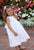 Baby Girls White Smocked Dress for Special Occasions--Carousel Wear - 1
