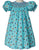 Girls turquoise summer dress a/w--Carousel Wear - 4
