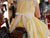 Yellow Silk Dupioni Princess Belle Smocked Flower Girls Dress--Carousel Wear - 4