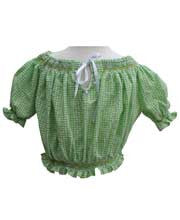 Toddler girls spring green blouse 2T--Carousel Wear - 1