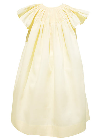 Ready to Smock yellow Bishop dress--Carousel Wear - 1