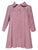 adorable elegant mauve pink winter fall christmas thanksgiving holiday embroidered wool coat