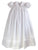 Little Angels Infant Girls Christening Baptism Gown and Smocked Bonnet--Carousel Wear - 1