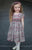 Baby Girls Brown and Red Smocked Dress--Carousel Wear - 6