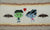 Hand smocked Herman and Lily Frankenstein Halloween embroidery