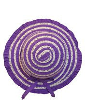 Girls Purple Easter Hat--Carousel Wear - 1