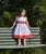Girls Minnie Red Polka Dot Ruffle Dress--Carousel Wear - 4