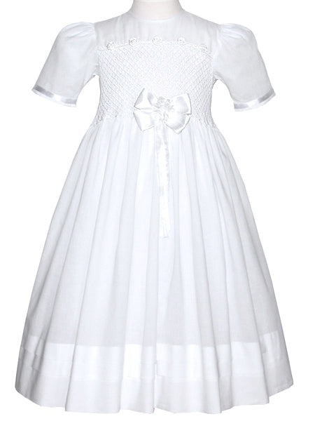 Hand Smocked Communion Dress 