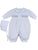 Baby Boy Baptism Outfit Longall with Bonnet 
