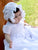 Hand Smocked Infant Baptism Gowns for baby girls 