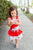 Gorgeous Red Ruffle Girls Summer Dress Mia--Carousel Wear - 1