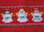 Close up of holiday Christmas angel embroidery design on smocked overall pants outfit for boys 