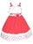 Red Polka Dots Girls Summer Dress Disney Minnie Mouse 