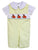 Smocked Easter Bunny Boys Longall Outfit 