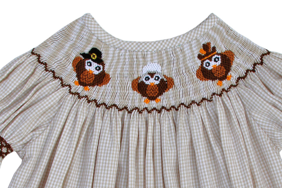 Emma Smocked Turkey Bishop main image 1