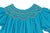 Turquoise Hand smocked dresses for girls 