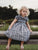 Black Plaid Special Occasion Smocked Infant Dress for Baby Girls