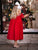 Smocked Red Christmas Dresses for Baby Girls 