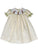 Beautiful Girls dress with Easter Bunny and Eggs 