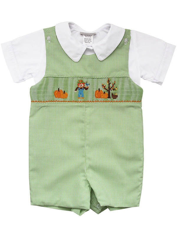 Hand smocked Thanksgiving boys outfits