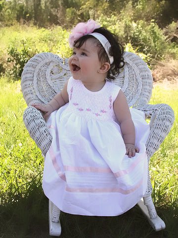 White Heirloom baby dress 