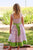 Beautiful violet green girls summer dress 3m 6m--Carousel Wear - 2